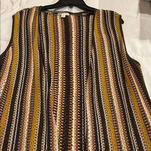 Cato Multicolor Knit Vest
